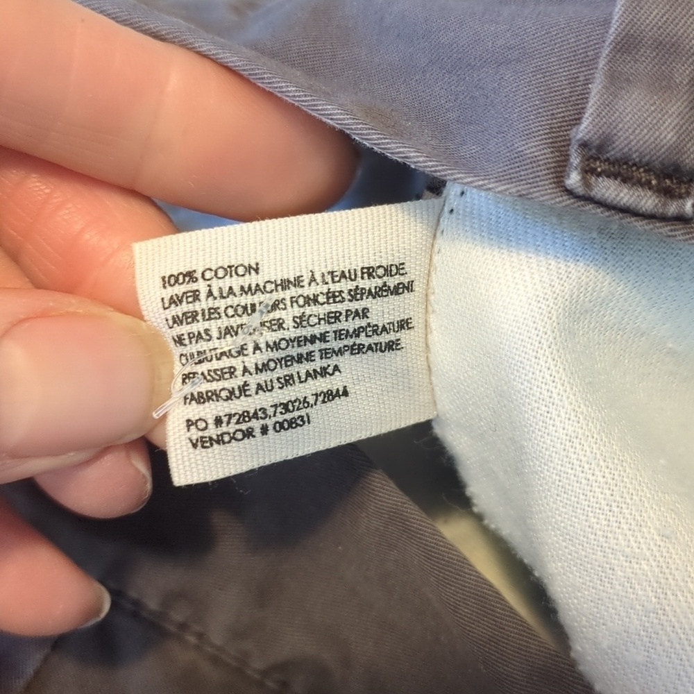Club Monaco DARK GRAY Davis Slim For Corton Chino - Picture 6 of 6